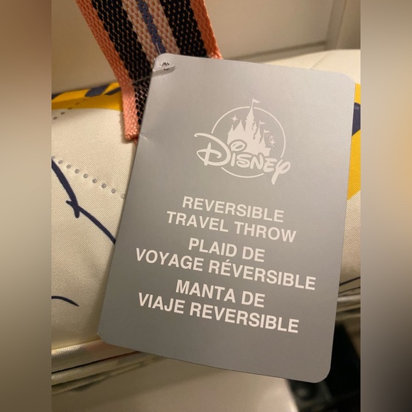 Disney Parks Disney Critters Reversible Travel Throw 🆕 - Picture 7 of 7